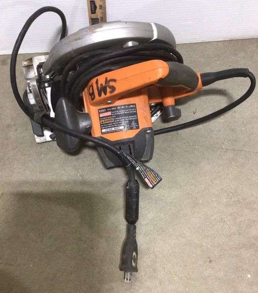 RIGID Circular Saw and Tire Inflator