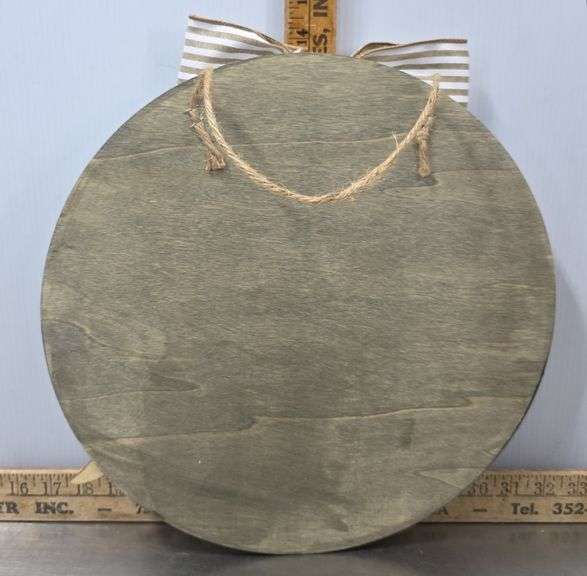 Thankful & Blessed Hanging Door Sign