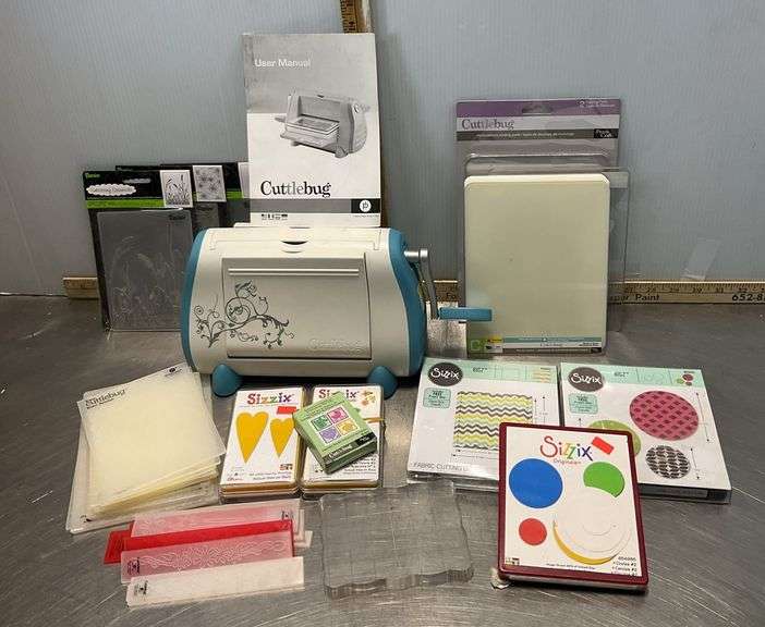 Cuttlebug Cricut Embossing Machine with Accessories - Sherwood Auctions