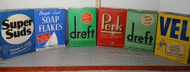 Collection of Dreft & Other Brands of Laundry Soaps