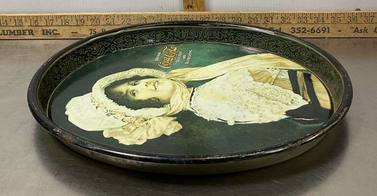 Drink Coca-Cola Metal Tray (Replica 1972)