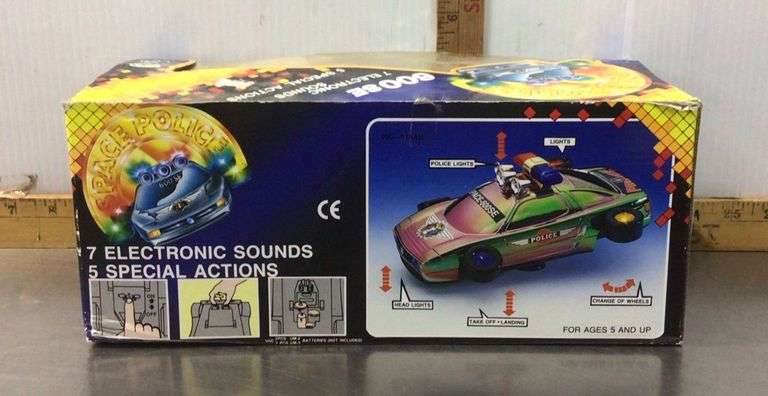 RC Truck and Space Police Car