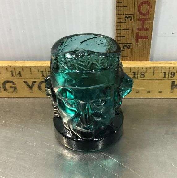 Vintage Indian Head Toothpick Holder