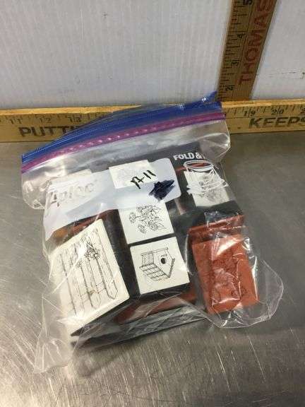 3 Small Bags Of Stamps