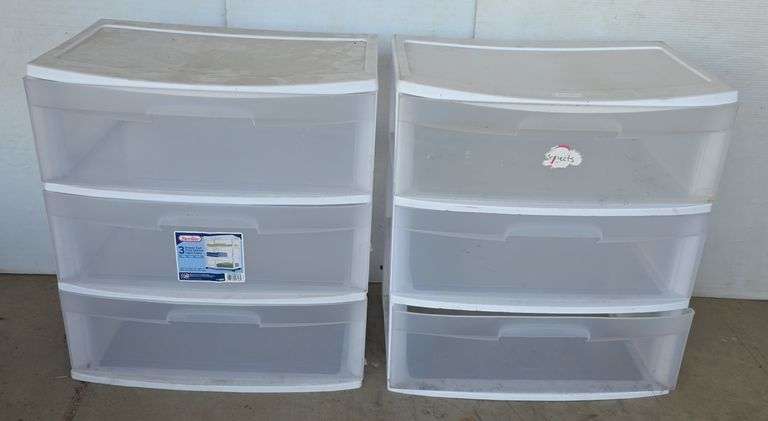 3 Drawer Storage Carts