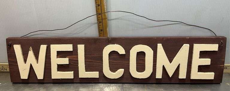 Wooden Welcome Sign, Tile Welcome Sign & In the Dog House Sign