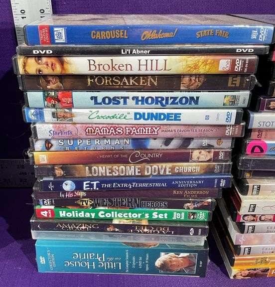 40 Ct. Assorted DVDs