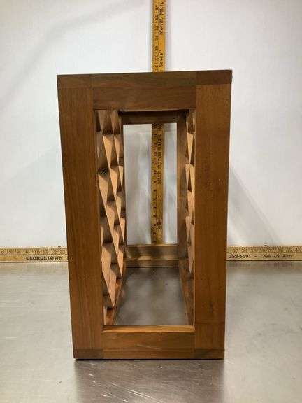 Sturdy Wooden Wine Rack