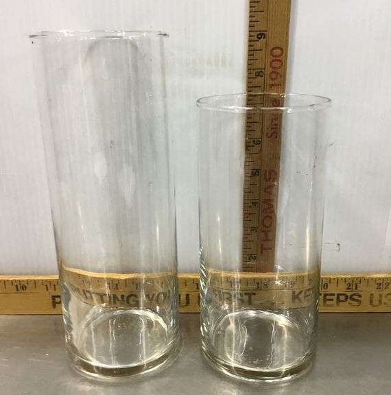 Box Of Clear Vases
