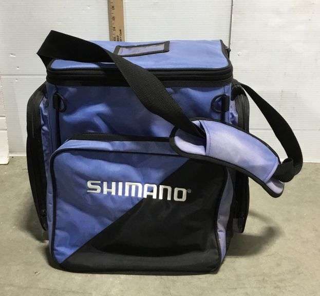 Shimano Tackle Bag and Contents
