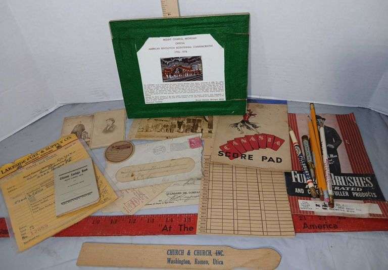 Collection of Mt Clemens Michigan Memorabilia