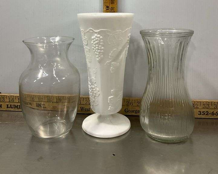 Vases, Pitchers, Frame, Vintage Book Ends, Decorative Glass &. More