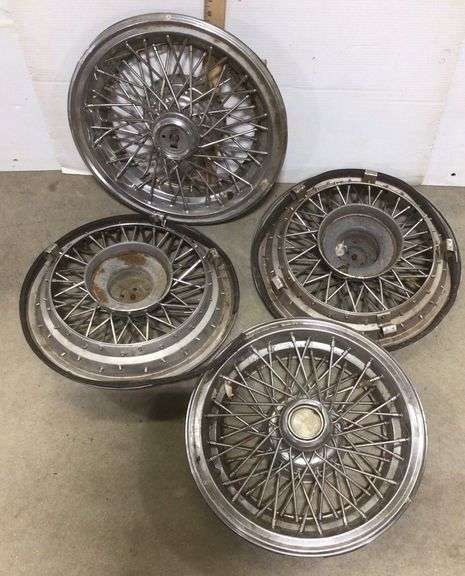 Chevy 15” Wire Hubcaps