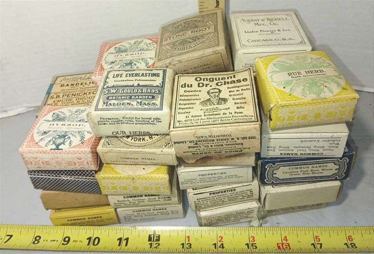 Collectable Apothecary Herbs & Remedies
