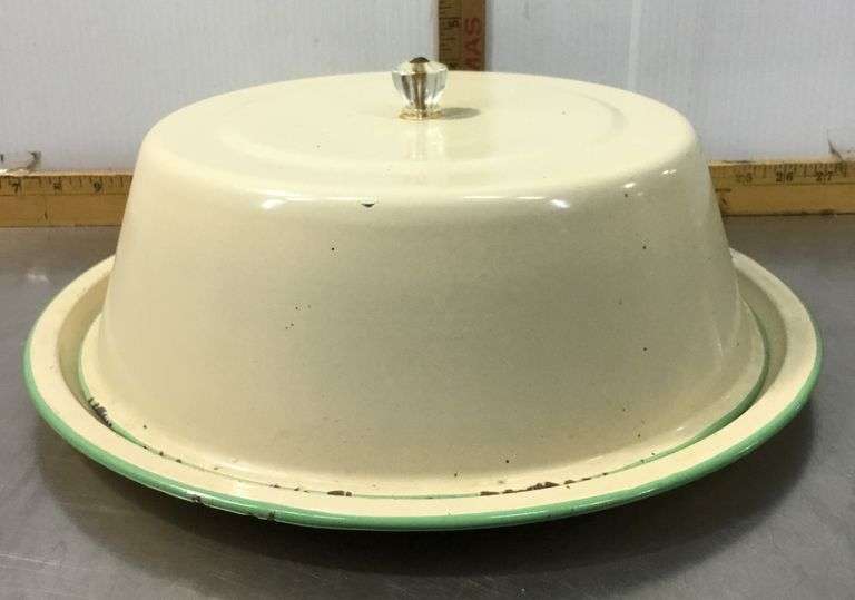 1920’s Enamelware Cake Carrier