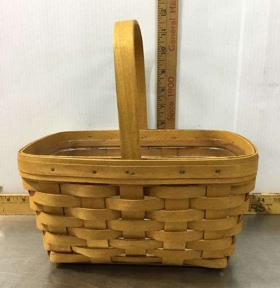 Longaberger Basket With Insert