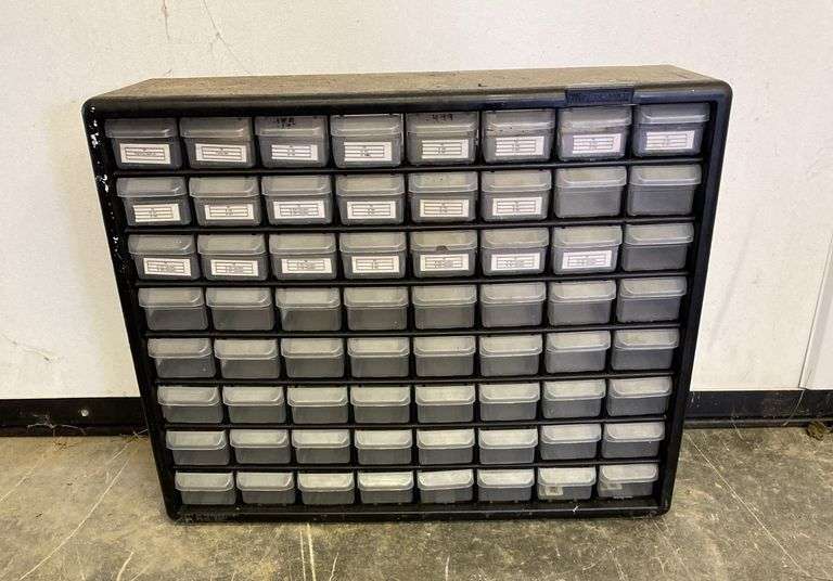 Plastic Tool Bin-64 Compartments