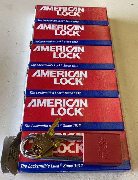 American Lock-Series 1100 New-Box of 6