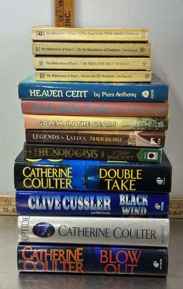 Catherine Coulter, Niel Hancock, Piers Anthony & More Books