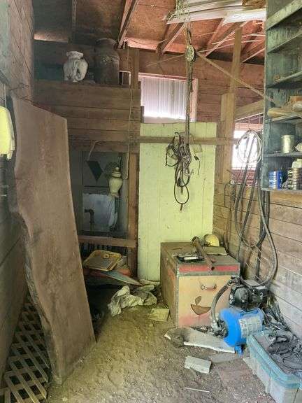 Trunk, Milk Can, Wheel Pump & More