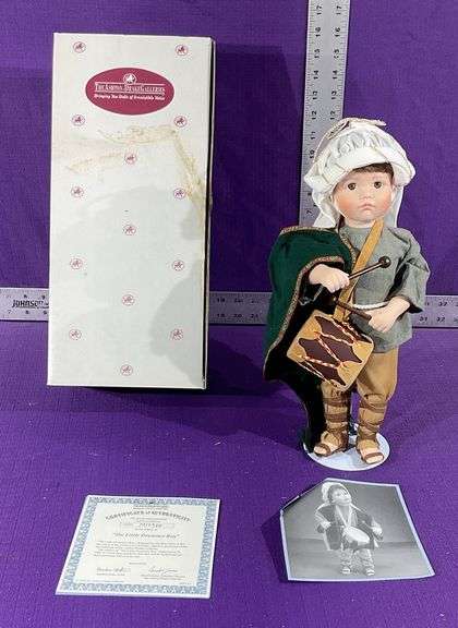 The Ashton Drake Galleries (The Little Drummer Boy”) Porcelain Doll