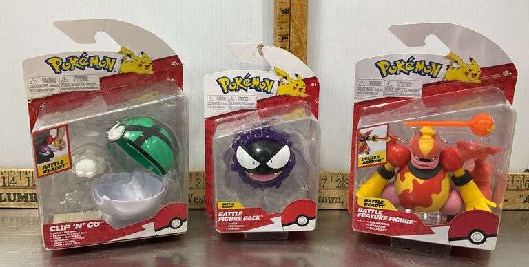 Pokémon Figures New in Package