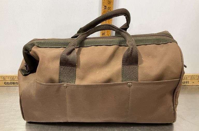 Tool Bag with Tools, Safety Reflectors & Other