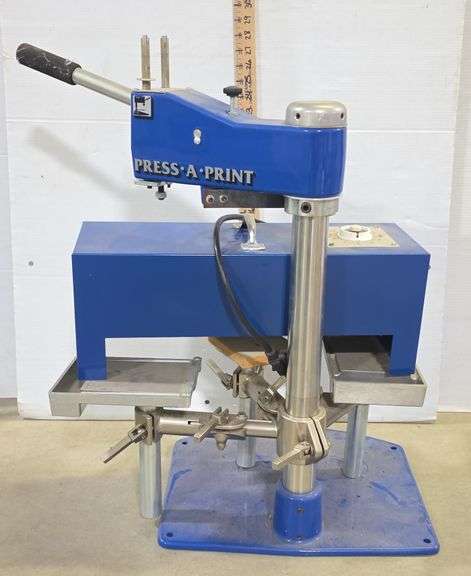 Precision Press A Print Screen Printing System with Accessories