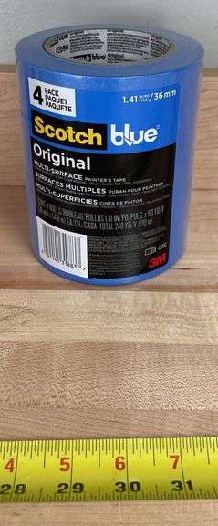 Scotch Blue 4Pk Multisurface Tape(New)