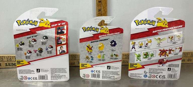 Pokémon Figures New in Package