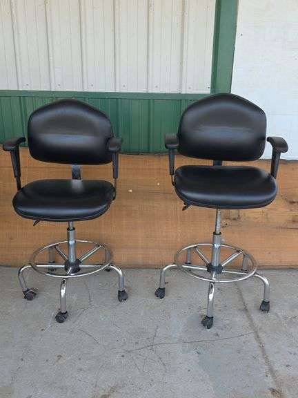 Qty-2 Adjustable BenchPro Chairs