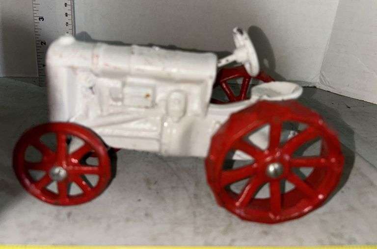 Two Cast Iron Fordson Tractors & McCormick Deering Cast Iron Tractor