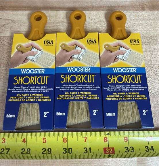 Wooster 2” Shortcut Brushes For Oil & Varnish(New)