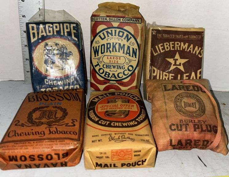 Mail Pouch & Other Assorted Brands of Chewing Tobacco