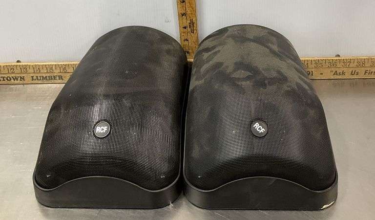 2 RCF Speakers