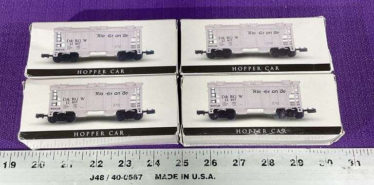 4 Pc. Rio Grande Hopper Car