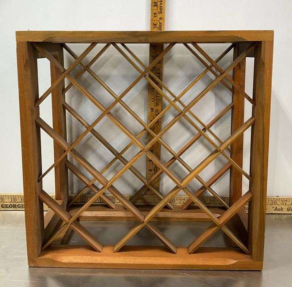 Sturdy Wooden Wine Rack