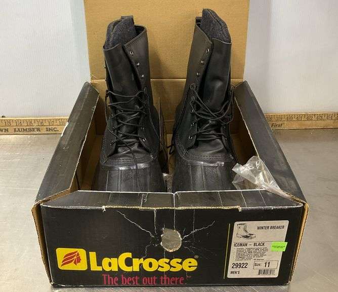 Lacrosse Winter Breaker Iceman Black Size 11 Men’s Boots