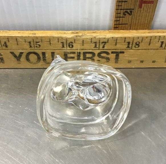 Crystal Cat With Ball