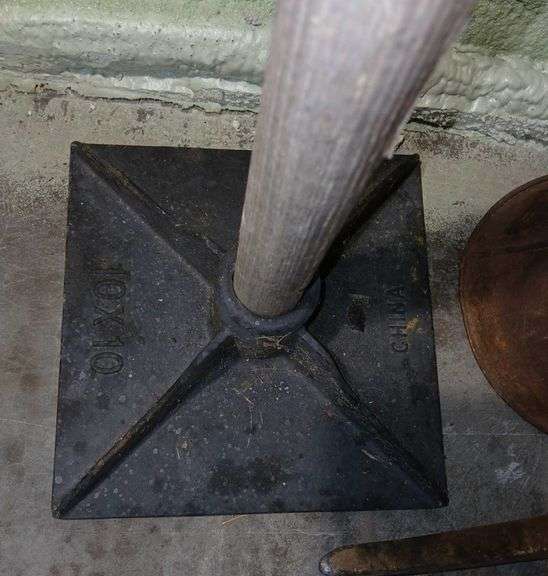 Rapid Washer Hand Clothes Laundry Plunger, 10" Tamper, Pickaxe and Scraper