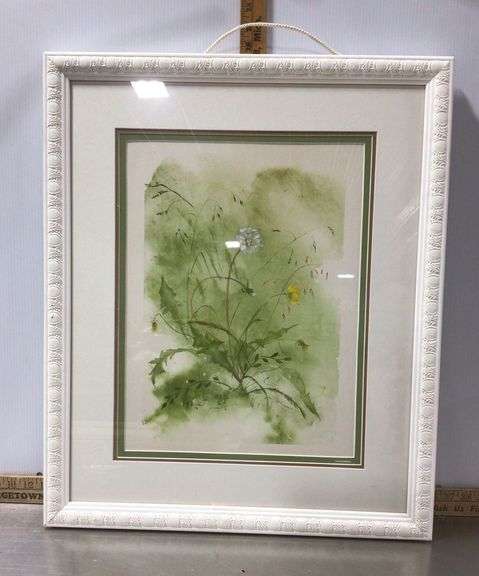 Watercolor Dandelions by M. Brinker ‘73