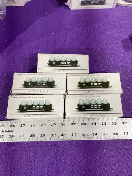 5 Pc. Southern Pacific Canister Cars