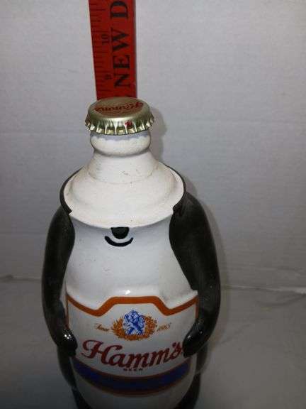 1972 Hamms Bear Beer Bottle