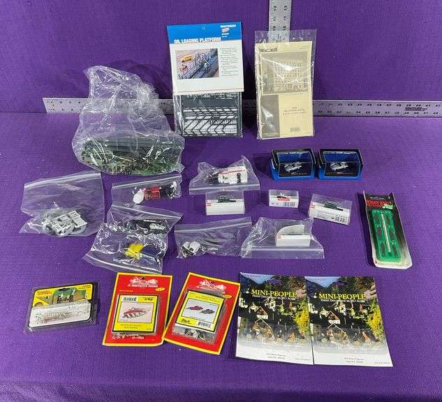 HO & N Scale Cars, Buildings & More