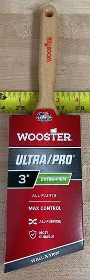 Woostet Ultra/Pro 3” Extra Firm Angled Paint Brushes(New)