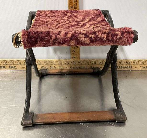 Cast Iron Fold Up Stool