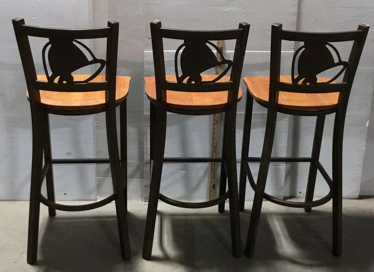 (3) Taco Bell Bar Stools