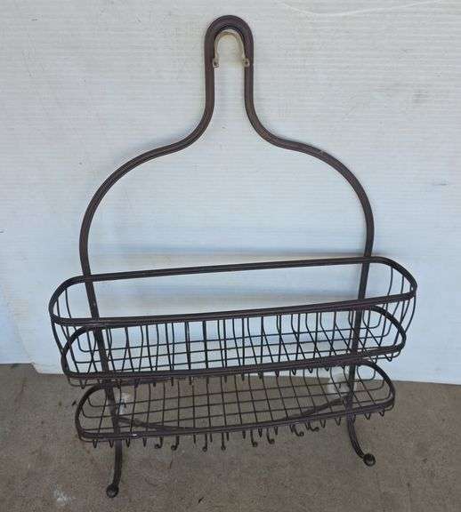 Small Computer Desk, Dish Rack
