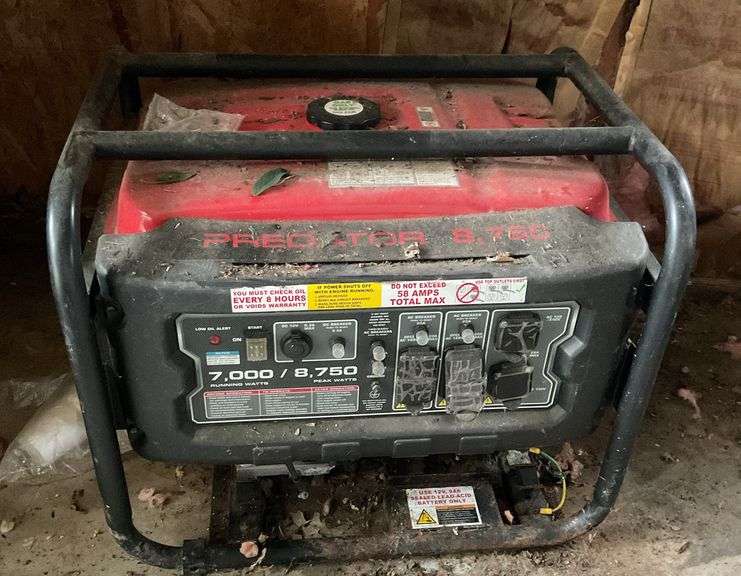 Predator 8,750 Generator