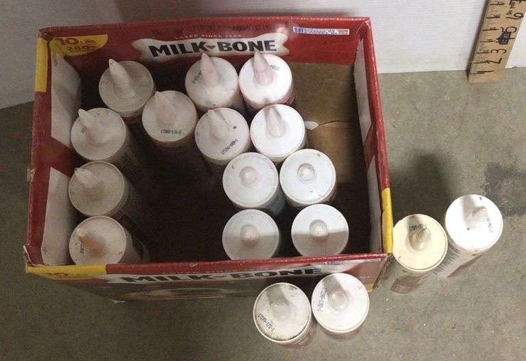 Box of Locktite Acrylic Tubes
